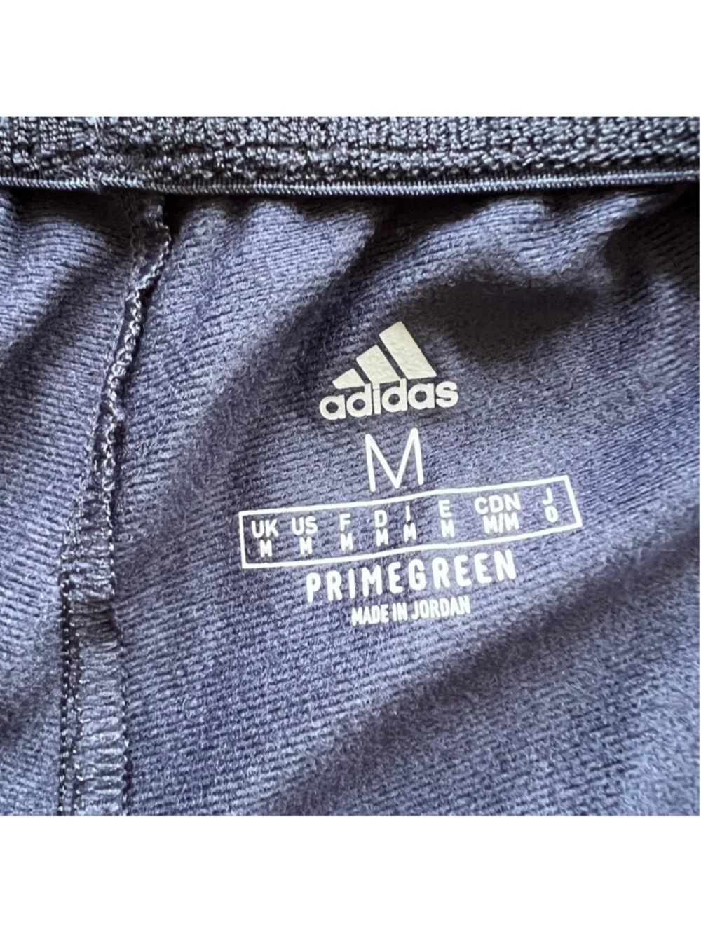 NWT Men's Adidas Navy Blue Tricot Zip Pants M